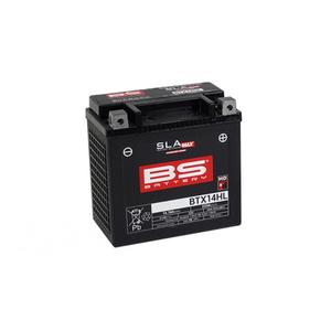 Továrně aktivovaná motocyklová baterie BS-BATTERY BTX14HL (FA) (YTX14HL (FA)) SLA MAX