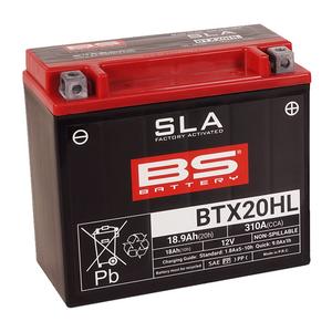 Továrně aktivovaná motocyklová baterie BS-BATTERY BTX20HL (FA) (YTX20HL (FA)) SLA