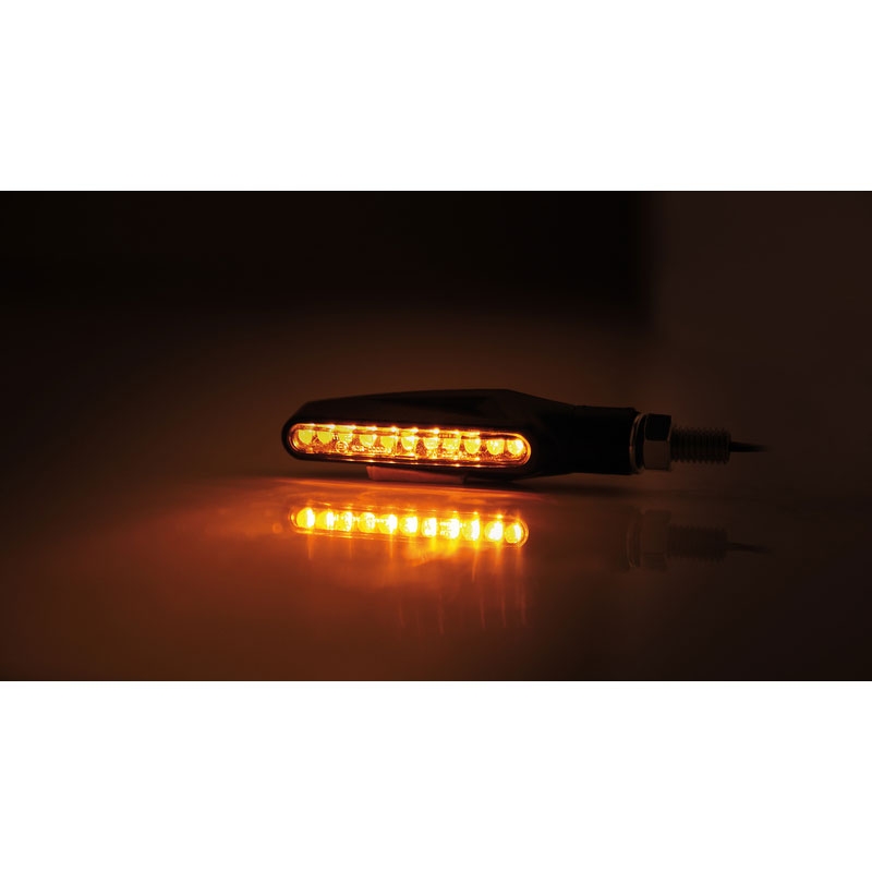 Blinkry na motorku Highsider Smart Stix LED černé