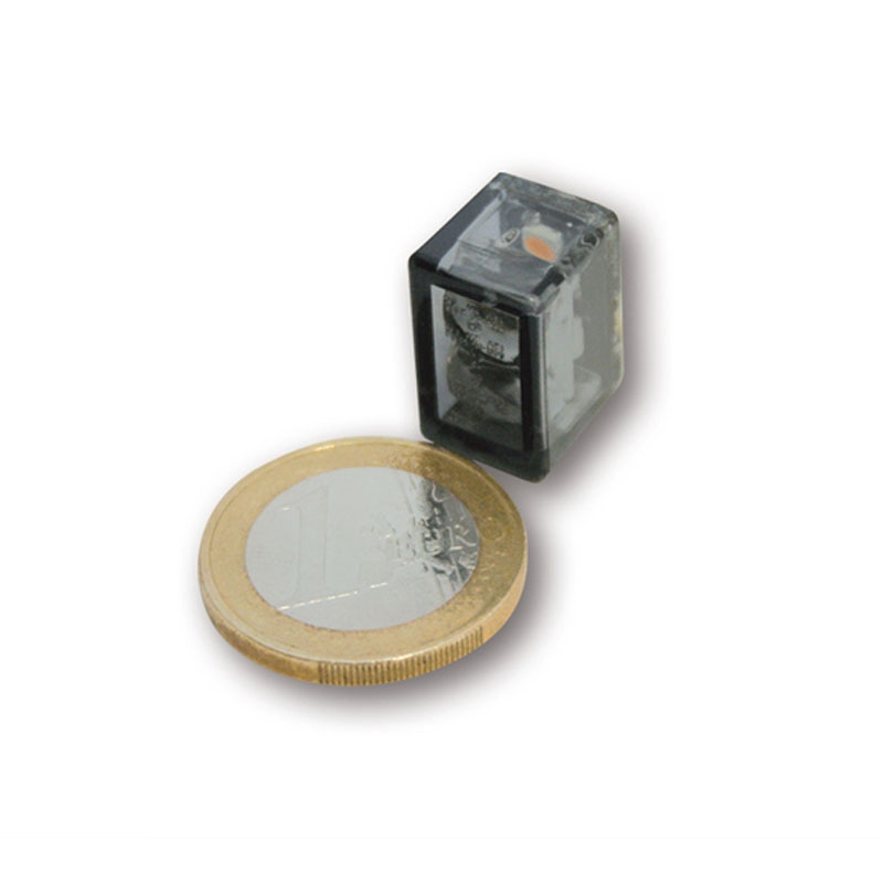 Blinkry na motorku Highsider Smart Micro Cube-V LED kouřově šedé