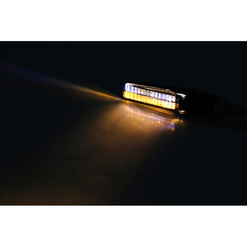 Blinkry na motorku Highsider Smart Fineline LED 2v1 černé