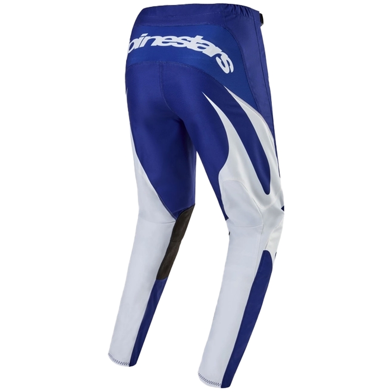 Motokrosové kalhoty Alpinestars Fluid Lucent modro-bílo-černé