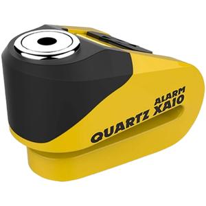 Zámek kotoučové brzdy Oxford Quartz Alarm XA10 žluto-černý