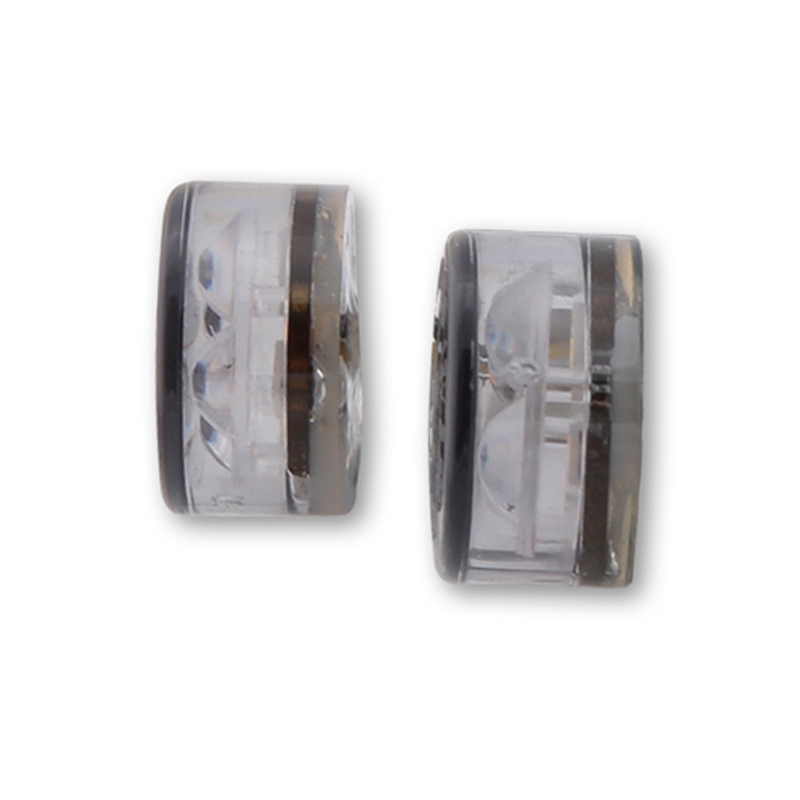 Blinkry na motorku Highsider Smart Module Sixteen LED 2v1 kouřově šedé