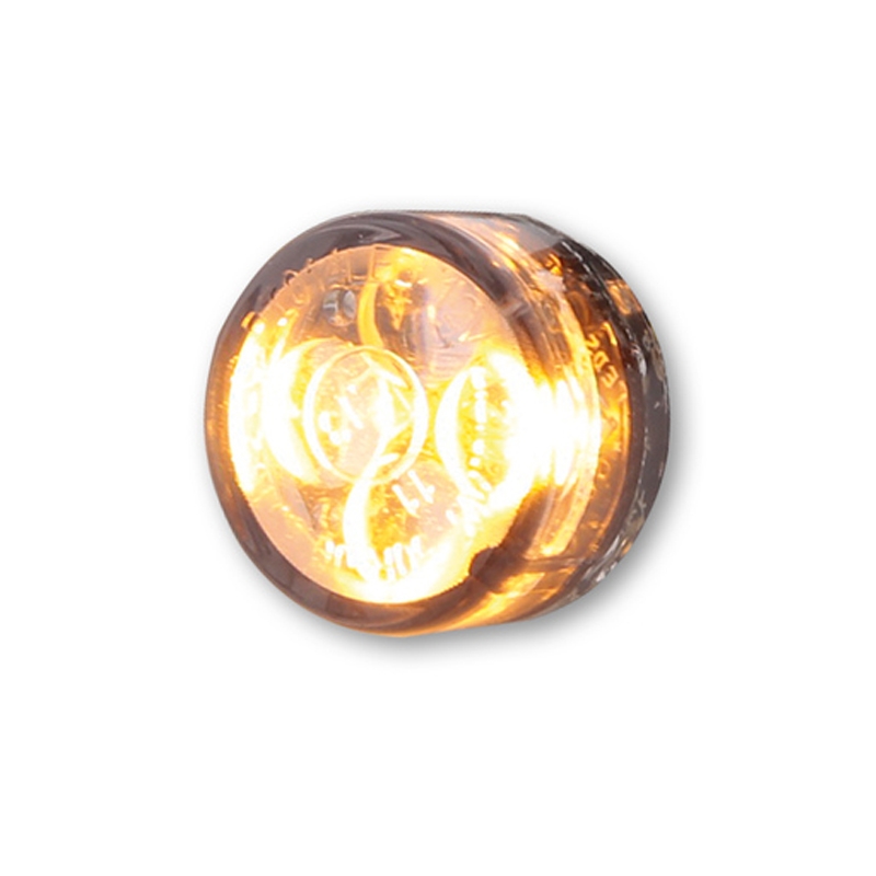 Blinkry na motorku Highsider Smart Module Sixteen LED 2v1 kouřově šedé