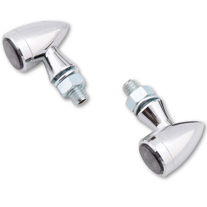 Blinkry na motorku Highsider Smart Sixteen Bullet LED chromované