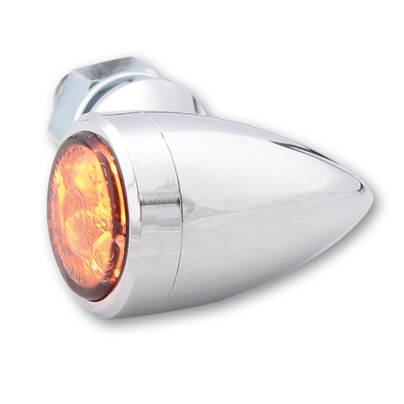 Blinkry na motorku Highsider Smart Sixteen Bullet LED chromované