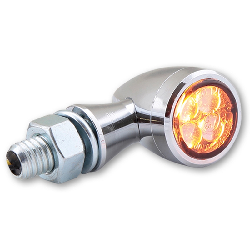 Blinkry na motorku Highsider Smart Sixteen Bullet LED chromované