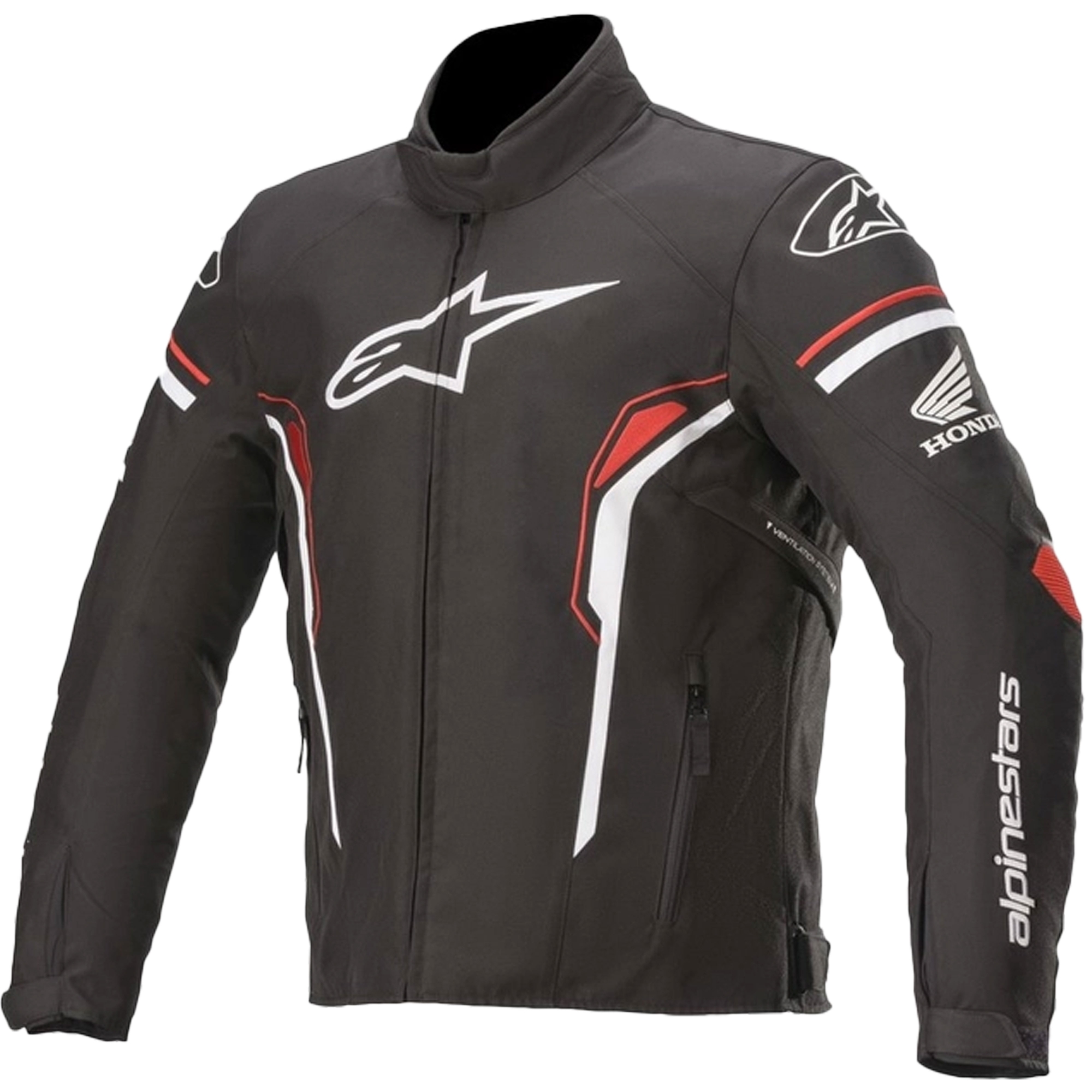 Bunda na motorku Alpinestars T-SP-1 Waterproof Honda černo-červeno-bílá Velikost: S