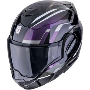 Překlápěcí helma na motorku Scorpion EXO-TECH EVO FURIO černý chameleon
