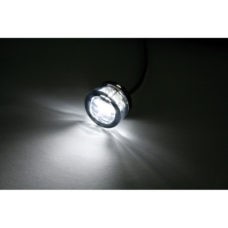 Parkovací světlo Highsider Smart Micro Pin LED kouřově šedé