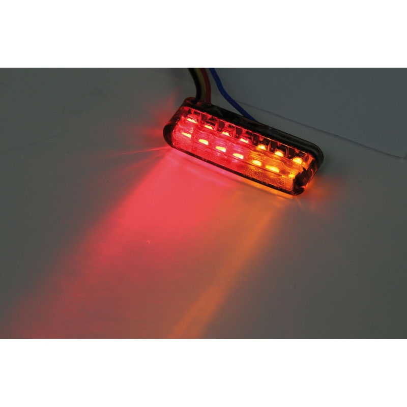 Blinkry na motorku Highsider Smart Shorty LED 3v1 černé