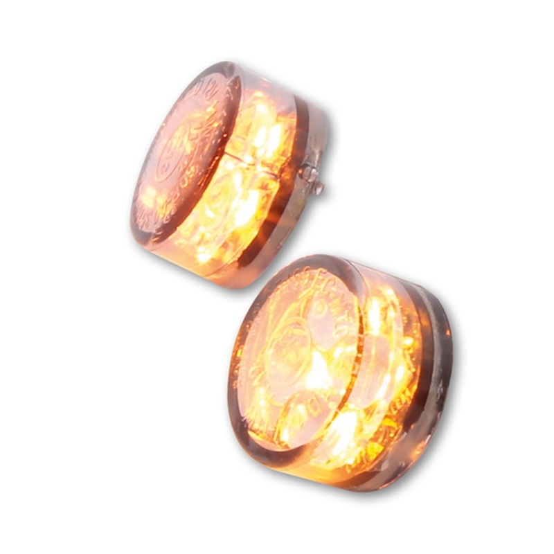 Blinkry na motorku Highsider Smart Module Sixteen LED 3v1 kouřově šedé