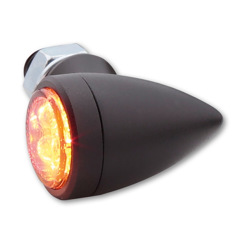 Blinkry na motorku Highsider Smart Sixteen Bullet LED 3v1 kouřově šedé