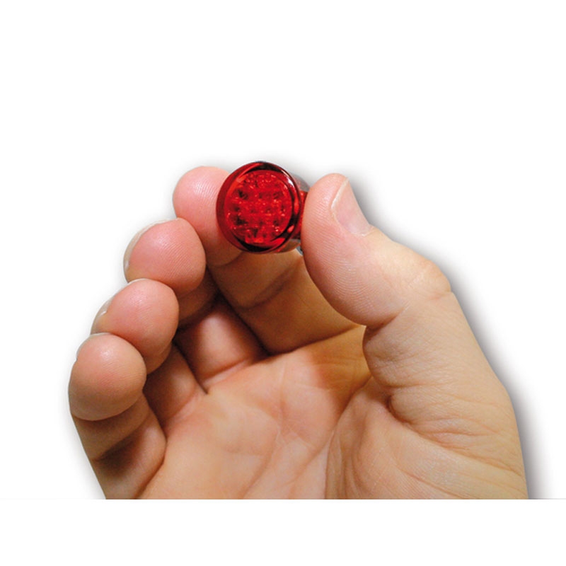 Zadní světlo na motorku Highsider Smart Pin LED červené