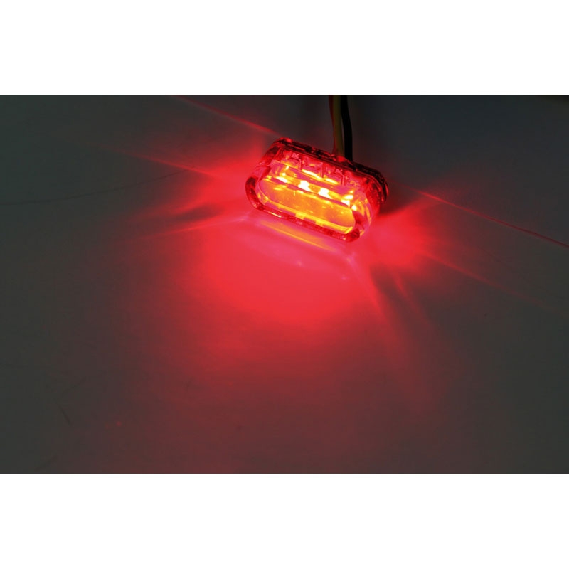 Zadní světlo na motorku Highsider Smart Module 1 LED červené