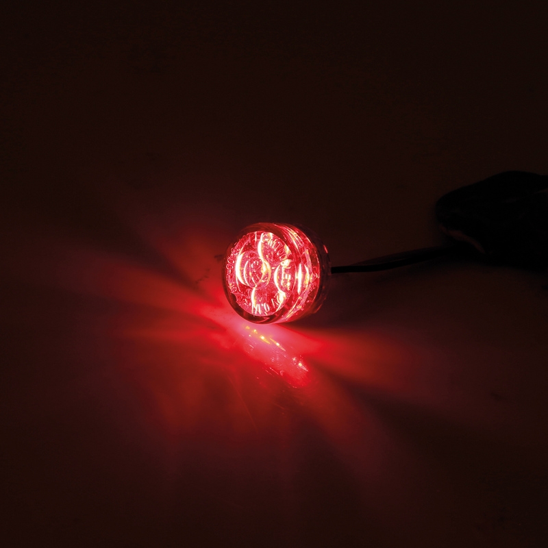 Zadní světlo na motorku Highsider Smart Module Sixteen LED červené