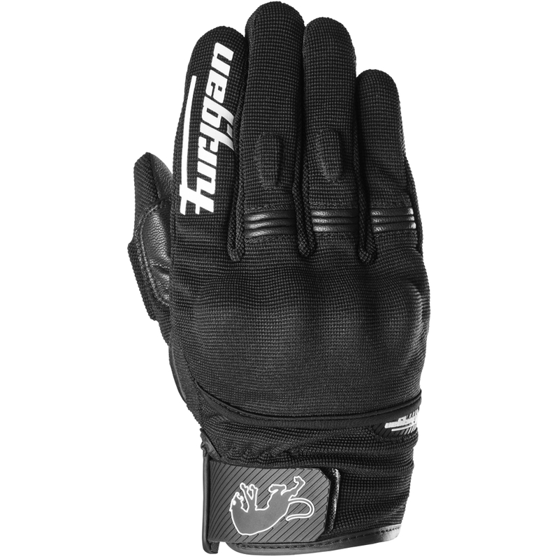 Dámské rukavice na motorku Furygan Jet Lady D3O® Evo černo-bílé