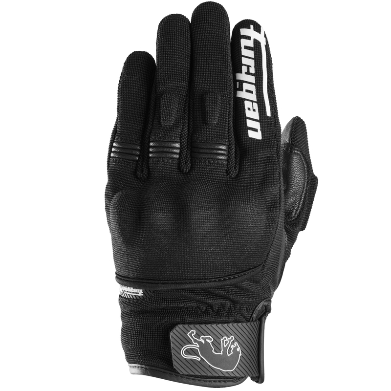 Dámské rukavice na motorku Furygan Jet Lady D3O® Evo černo-bílé