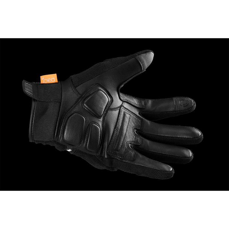 Dámské rukavice na motorku Furygan Jet Lady D3O® Evo černo-bílé