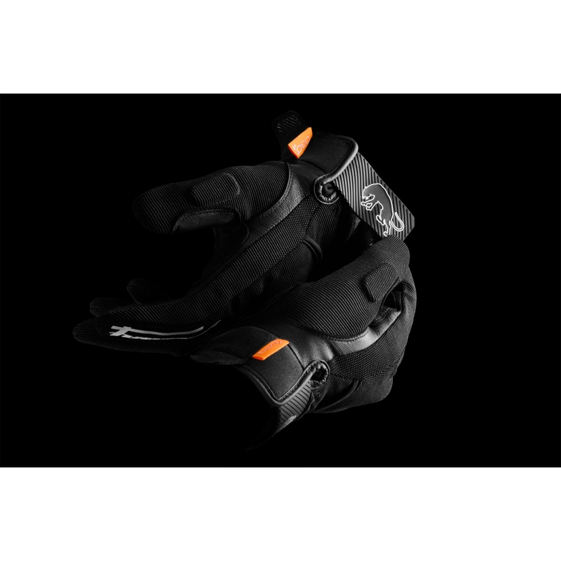 Dámské rukavice na motorku Furygan Jet Lady D3O® Evo černo-bílé