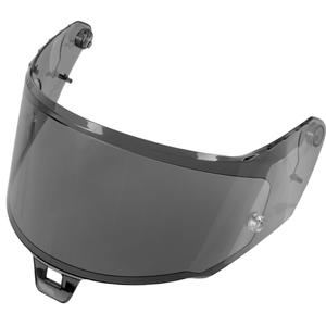 Plexi pro helmy na motorku Alpinestars Supertech R10 tmavě kouřové