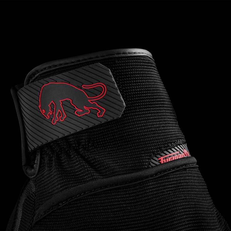 Rukavice na motorku Furygan Jet D3O Evo černo-červené