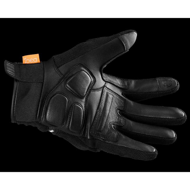 Rukavice na motorku Furygan Jet D3O Evo černo-červené