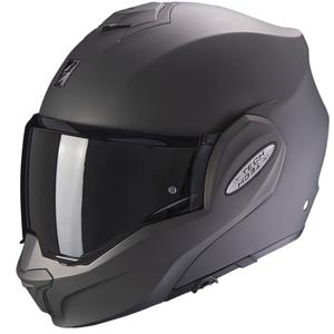 Překlápěcí helma na motorku Scorpion EXO-TECH EVO Solid matná antracitová