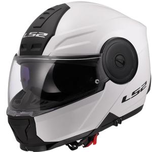 Výklopná helma na motorku LS2 FF902 Scope II Solid bílá