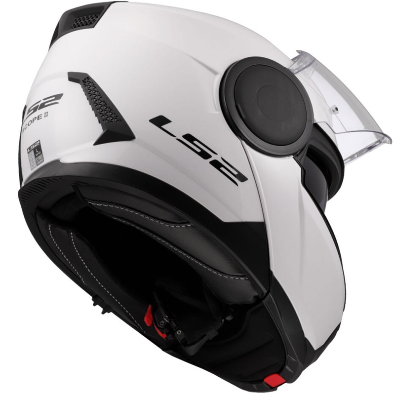 Výklopná helma na motorku LS2 FF902 Scope II Solid bílá