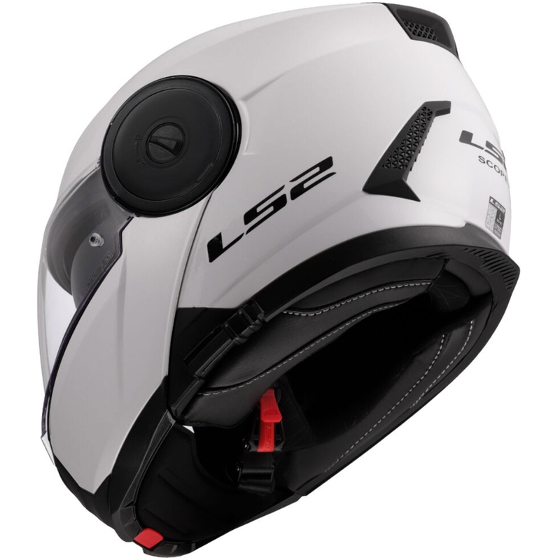 Výklopná helma na motorku LS2 FF902 Scope II Solid bílá