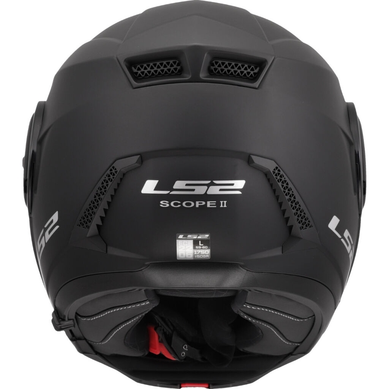 Výklopná helma na motorku LS2 FF902 Scope II Solid matná černá