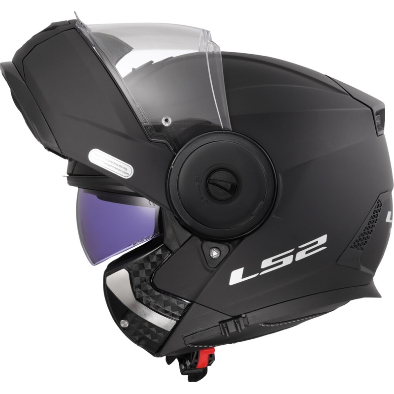Výklopná helma na motorku LS2 FF902 Scope II Solid matná černá