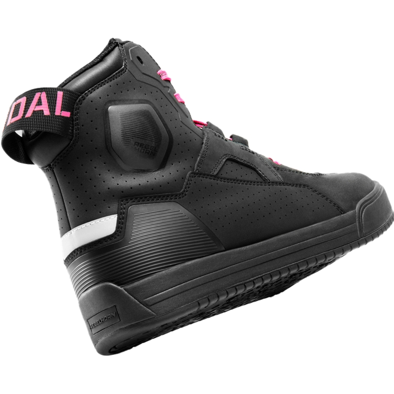 Dámské boty na motorku Rebelhorn Vandal II černo-růžové