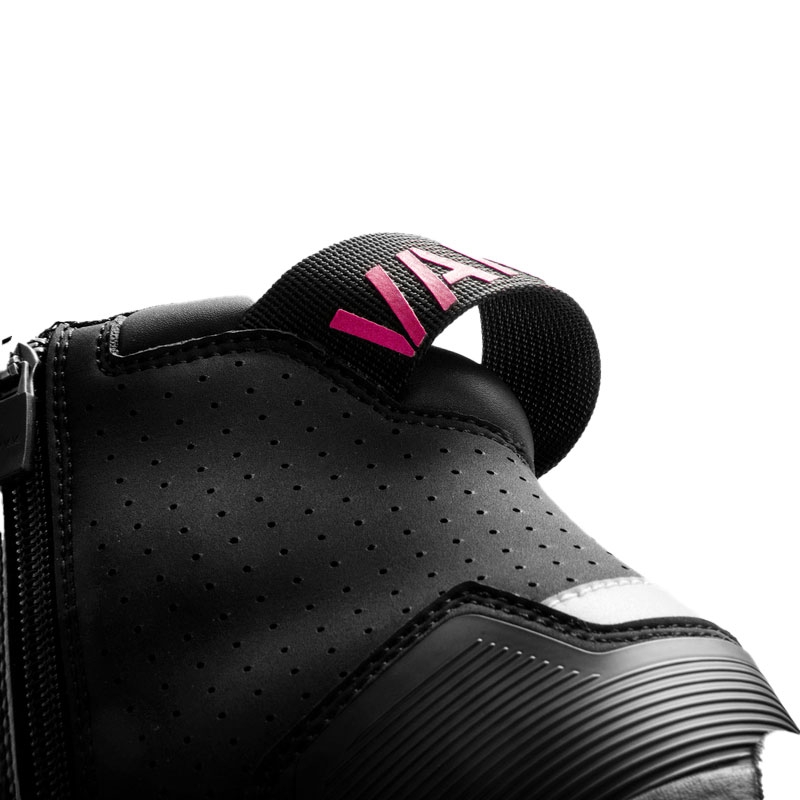 Dámské boty na motorku Rebelhorn Vandal II černo-růžové