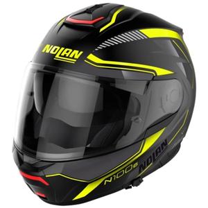 Výklopná helma na motorku Nolan N100-6 Surveryor N-COM 22 černo-žlutá