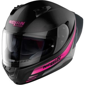 Integrální přilba na motorku Nolan N60-6 Sport Outset 23 černo-růžová