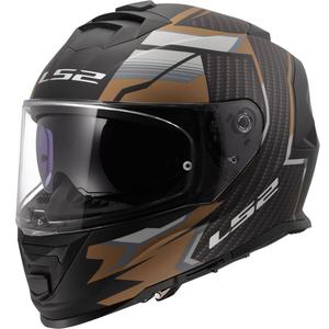 Integrální helma na motorku LS2 FF800 Storm II Tracker černo-zlatá
