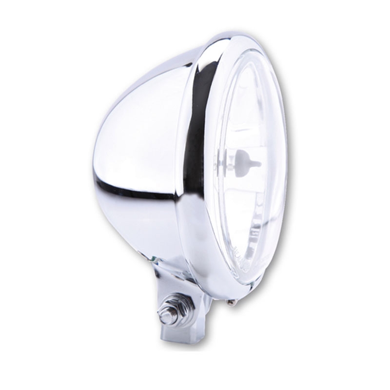 Hlavní světlo Highsider Smart Bates Style 5 3/4 palcové s čirým sklem chromované