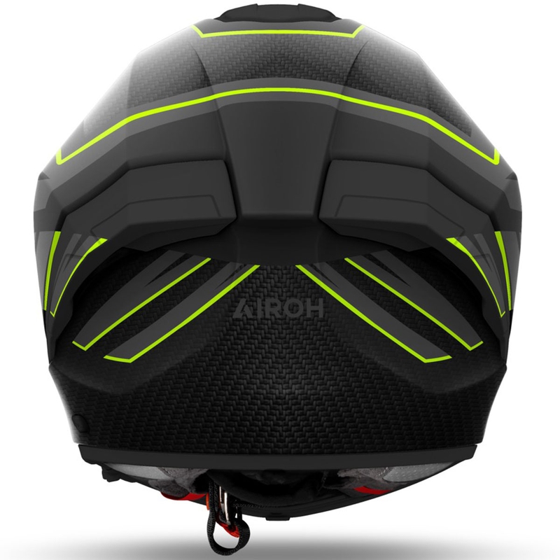 Integrální helma na motorku Airoh MATRYX Sentinel matná žlutá