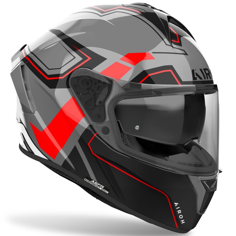 Integrální helma na motorku Airoh SPARK 2 Dart lesklá červená