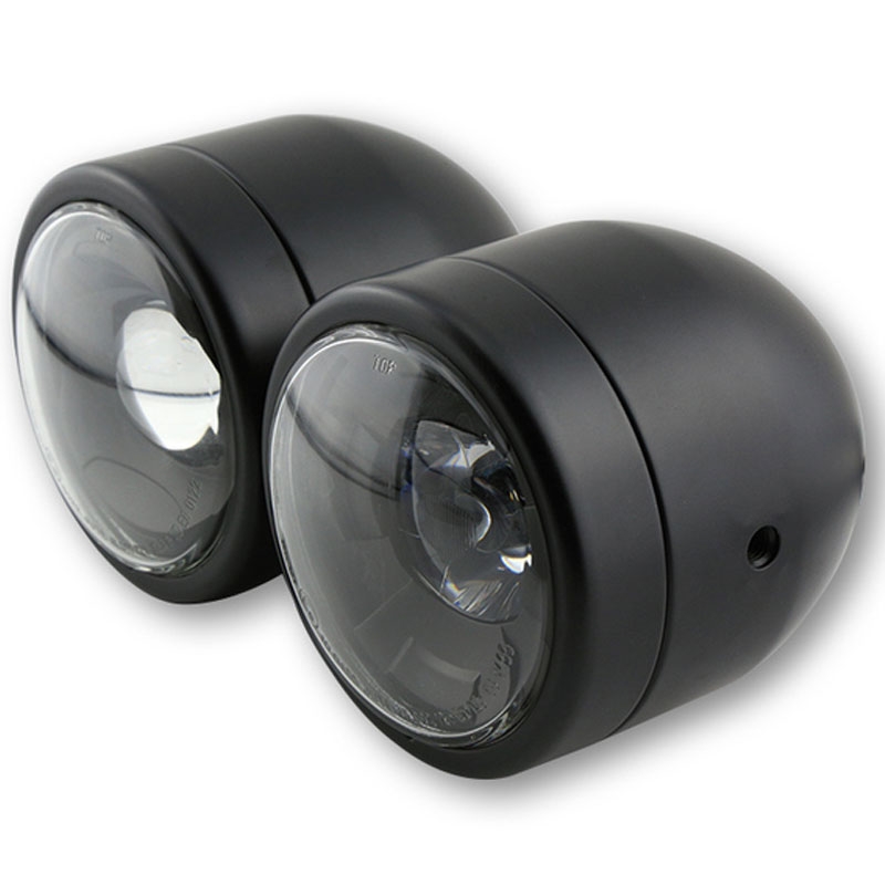 Hlavní světlo Highsider Smart Twin LED Black černé