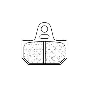 Brzdové destičky CL BRAKES 2269 RX3