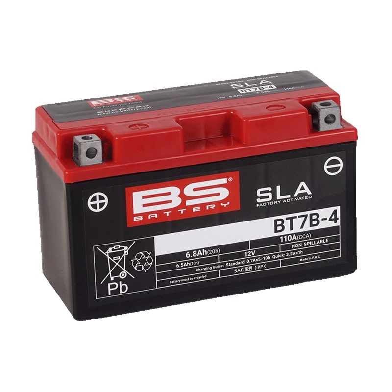 Továrně aktivovaná motocyklová baterie BS-BATTERY