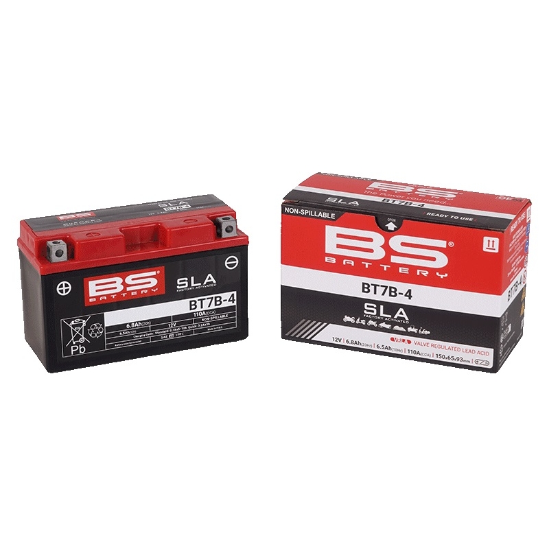 Továrně aktivovaná motocyklová baterie BS-BATTERY