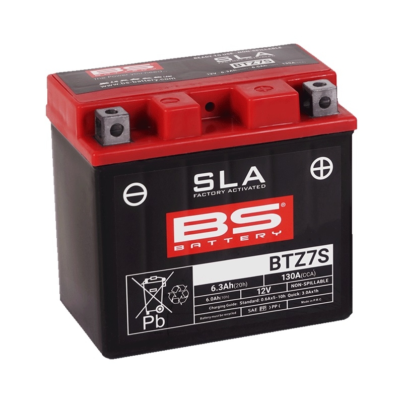 Továrně aktivovaná motocyklová baterie BS-BATTERY SLA