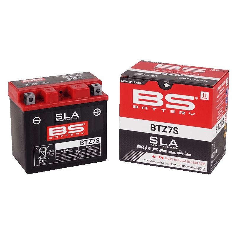 Továrně aktivovaná motocyklová baterie BS-BATTERY SLA