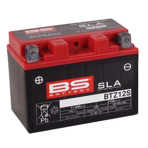 Továrně aktivovaná motocyklová baterie BS-BATTERY BTZ12S (YTZ12S) SLA