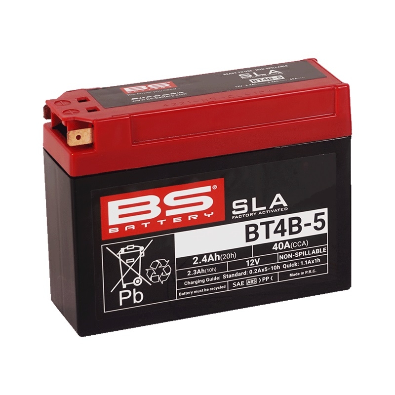 Továrně aktivovaná motocyklová baterie BS-BATTERY SLA